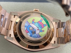 Reloj de Alta Calidad, Resistente al Agua, 40 mm, Fábrica ARF, Acero 904L, Movimiento 3255, Luminoso, Oro Rosa, Números Romanos, Chocolate, Reloj de Buceo - Product Image 4