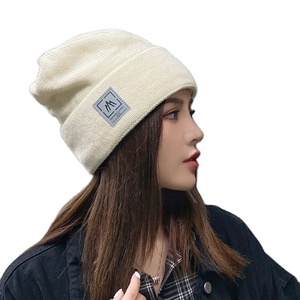 Femmes Sauvage Automne et Hiver Net Rouge Dames Mode Tricoté <span class=keywords><strong>Laine</strong></span> Chapeau Ny <span class=keywords><strong>Bonnet</strong></span> - Product Image 1