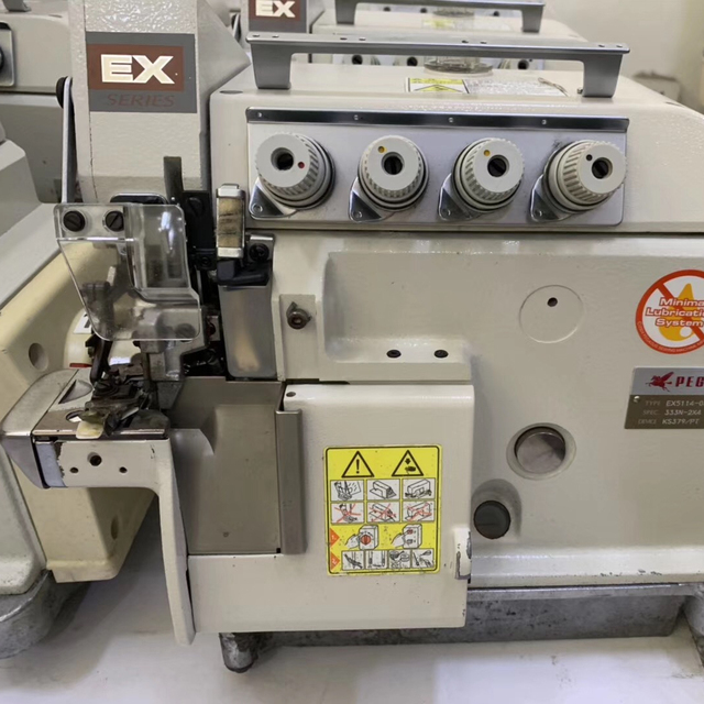 Japan Brand Used Pegasus EX5214 4 Thread Overlock Sewing Machine