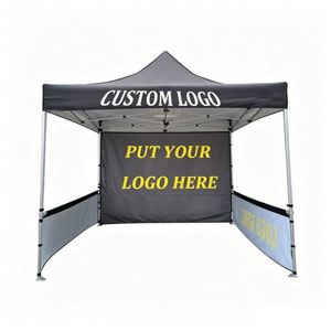 Quick Setup 10x10ft Folding Gazebo <b>Tent</b> Custom Printed Pop up <b>Canopy</b> for Business Promotion - Product Image 1