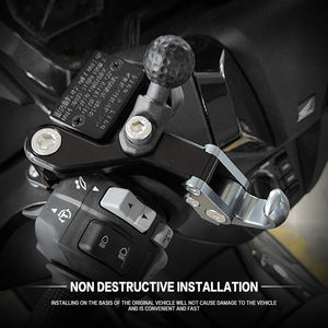 Supporto per Specchietto Retrovisore con Gancio Resistente per Moto <span class=keywords><strong>SYM</strong></span> CRUISYM 125/<span class=keywords><strong>250</strong></span>/300, Porta Casco - Product Image 5