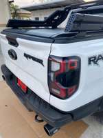 Couverture de benne rigide en aluminium manuelle, étanche et verrouillable pour Ranger F-150