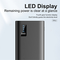 ASPOR TP01 Batterie externe 10000 mAh Chargeur de batterie Haute capacité Ultra mince Portable Mobile Batterie externe mince
