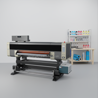 Mesin Cetak Label 1300mm Operasi Mudah, Stiker Emboss Label Kristal, Printer UV DTF Digital 3D