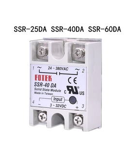 AC-AC Single Phase Solid State Relay 10A 25A 40A 60A <span class=keywords><strong>SSR</strong></span> โมดูล <span class=keywords><strong>SSR</strong></span> 10AA 25AA 40AA <span class=keywords><strong>60AA</strong></span> 80-250V AC 220V ถึง24-380V - Product Image 3