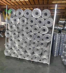 Recinzione per Pecore con Giunti a Cerniera Zincata 1m X 50m, Filo <span class=keywords><strong>da</strong></span> 2,0mm, 8 Fili, Rete per Recinzione di Capre, Pollame e Piccoli Animali - Product Image 4