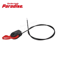 Cable de Acelerador para Cortacésped, Palanca de Control, Juego de Manijas, Alto Rendimiento, Fácil Instalación, Piezas de Repuesto para Cortacésped de Acero y Plástico OEM