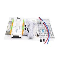 Lampes LED pour escaliers, 32 canaux, contrôleur de capteur de mouvement PIR, bande de contrôle d'induction automatique pour marches d'escalier, DC12V/24V