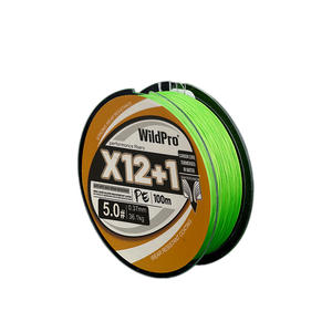 Línea trenzada WildPro X12+1 de 100m con núcleo de carbono de alta resistencia para pesca en el mar - Product Image 4