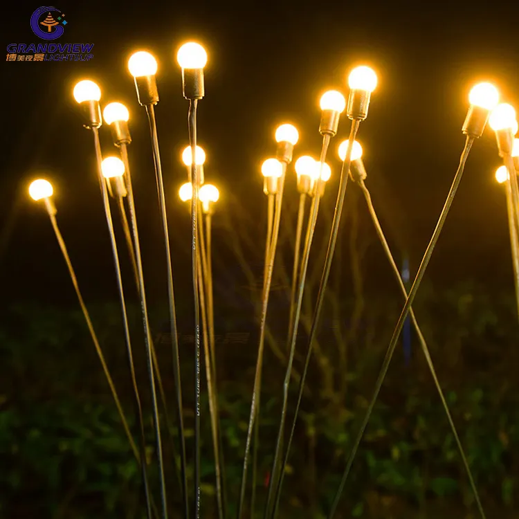 Waterproof Outdoor 12v 24v LED Landscape light for Wedding Christmas decorate firefly garden lights