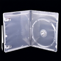 Boîte d'emballage de remplacement pour disques PS5, transparente bleue, pour 1 ou 2 CD/DVD/Jeux, vente en gros