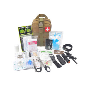 Tas kantong taktis luar ruangan, perlengkapan pertolongan pertama medis bertahan hidup darurat portabel untuk berkemah, mendaki gunung, wisata - Product Image 4