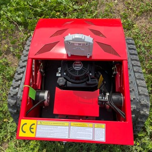 Miễn Phí Vận Chuyển Hot Bán Tự Hành 196cc Vườn Máy Cắt Cỏ 4-Đột Quỵ Với Cao Su Theo Dõi Điều Khiển Từ Xa Crawler Robot - Product Image 5