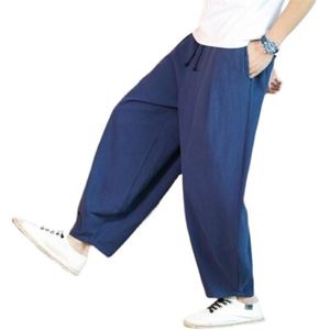 <span class=keywords><strong>Pantaloni</strong></span> da <span class=keywords><strong>Uomo</strong></span> <span class=keywords><strong>in</strong></span> <span class=keywords><strong>Lino</strong></span> a Gamba Larga, <span class=keywords><strong>Pantaloni</strong></span> Larghi <span class=keywords><strong>in</strong></span> Cotone e <span class=keywords><strong>Lino</strong></span> Stile Lanterna - Product Image 5