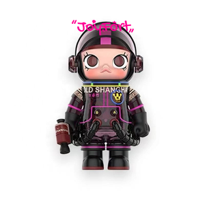 POPMART SPACE MOLLY <span class=keywords><strong>Palmer</strong></span> House, Figura Coleccionable de Moda, 400% Más Grande, Estatuas de Anime, Tesoros y Adornos de Colección - Product Image 1