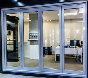 <span class=keywords><strong>Porte</strong></span> double française moderne en aluminium à rupture de pont <span class=keywords><strong>thermique</strong></span>, insonorisée, avec verre, pour balcon intérieur, du sol au plafond - Product Image 5