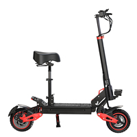 Scooter Eléctrico Plegable Todoterreno para Adultos, 1600W, 48V, Batería de Litio, Alcance de 50 km, Velocidad de 50 km/h, Marco de Aleación de Aluminio con Asiento