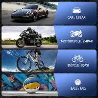 Compresseur d'air portable 12v de qualité supérieure gonfleur de pneu de vélo automatique pompe gonflable de moto électrique Mini pompe à air pour pneus de voiture