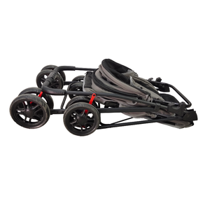 Poussette pour animaux de compagnie Pet Gear <span class=keywords><strong>Double</strong></span> Jogger pliable et réglable à 4 roues en aluminium avec boucle de sécurité et design confortable - Product Image 3