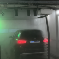 Machine de lavage de voitures automatique de qualité industrielle, économique, en acier inoxydable, avec système de circulation d'eau, pour station-service en libre-service