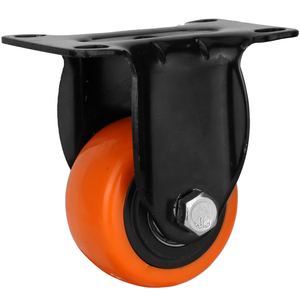 50Mm Roulettes <span class=keywords><strong>Tabouret</strong></span> Trépied Orange Pivotante Pvc <span class=keywords><strong>Roulette</strong></span> Pour Appareil Photo - Product Image 2
