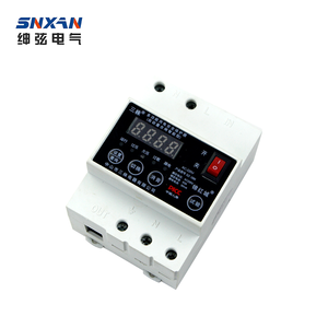 Automatischer Wiedereinschaltbarer Leitungsschutzschalter mit Fehlerstromschutz, 220V Stromschlagschutz, Automatischer Rückstellung, Überwachung und Blitzschutz - Product Image 3