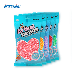 Artkal Coloré Bricolage Artisanat En Plastique Fusible <span class=keywords><strong>Midi</strong></span> <span class=keywords><strong>Hama</strong></span> <span class=keywords><strong>Perles</strong></span> pour Noël Enfants Cadeaux - Product Image 1