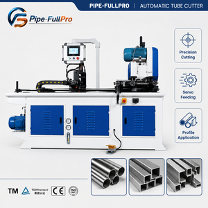 Scie circulaire automatique CNC pour la découpe de tuyaux MC-425CNC avec alimentation par servomoteur et extracteur de matériaux à économie de ressources - Product Image 1