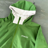 Ensemble survêtement de jogging de haute qualité avec veste coupe-vent à fermeture éclair et pantalon baggy en nylon uni personnalisé