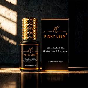 Pinky Leem 0. Pegamento para pestañas de bajo olor, pegamento para pestañas, pegamento para extensiones de pestañas, <span class=keywords><strong>Gule</strong></span> para pestañas, venta al por mayor, secado rápido, negro, larga duración - Product Image 6