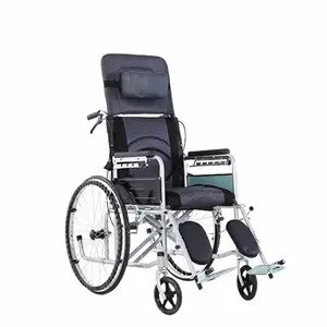 Инвалидная коляска для пожилых людей, многофункциональная Складная легкая инвалидная коляска