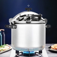 Cuisinière à pression de qualité industrielle 30L 40L grande capacité en acier inoxydable 304