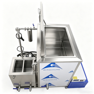 Machine à ultrasons industrielle 264L 3000W pour le dégraissage, le prétraitement de la placage de quincaillerie et le nettoyage des surfaces métalliques - Product Image 4