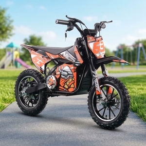 Minimoto de Cross para Niños de 36V, Motor de 500W/800W, Límite de Velocidad Seguro, Frenos de Disco, Motocicleta Todoterreno - Product Image 1