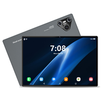 Tablette PC Android Haute Performance 2025 avec Double SIM, Écran 10,1 Pouces, 16 Go + 1 To, Modèle 14 Pro, pour Usage Éducatif et Fonction Appel