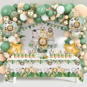<span class=keywords><strong>Kit</strong></span> d'Arche de Ballons en Papier et Latex Thème Papillon, Jungle, Animaux, Sirène et Licorne pour Fêtes d'<span class=keywords><strong>Anniversaire</strong></span> d'Enfants avec Décor - Product Image 2