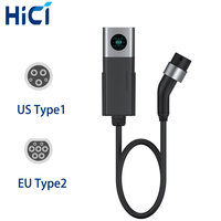 Estación de Carga para Vehículos Eléctricos HHICI-32A, con Tarjeta de Crédito y Conector Tipo 1