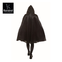 ODM Toute Vente Populaire TV Drama Costume Halloween Vampire Costumes pour Femmes Noir CAPE À CAPUCHE pour Femmes FEMMES TRAITEURS