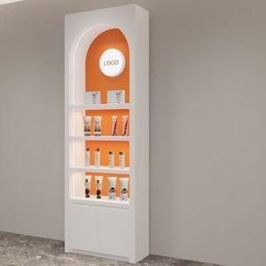 Vitrine de présentation de cosmétiques de salon de beauté haut de gamme <span class=keywords><strong>EMMA</strong></span>, peinte, moderne, irrégulière, pour soins de la peau et vernis à ongles - Product Image 2