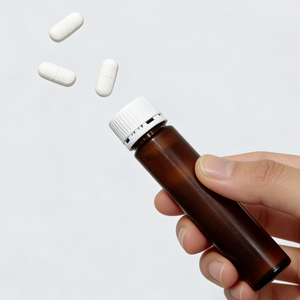 Empty 20ml 25ml 30ml Amber <strong>Lean</strong> Plastic Cough Full Syrup Bottle for sealed Cough Mold Free Shipping - Product Image 6