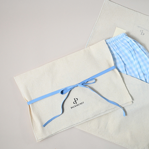Custom Logo Printed <b>White</b> Cotton Canvas <b>Envelope</b> Dust Pouch Natural Flap Portable Reusable High Quality Square Shape Fashion - Product Image 1