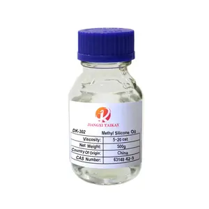 Huile de silicium PDMS à faible viscosité 5cst 20cst auxiliaire de produits chimiques pour lubrifiant