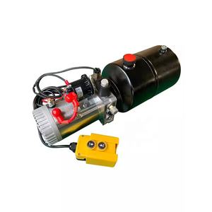 Unit Tenaga Hidrolik Kecil 1.5KW Baru untuk Dijual 2.1cc 12VDC Paket Tenaga Hidrolik Mini dengan Remote Control untuk Trailer Tipper - Product Image 1