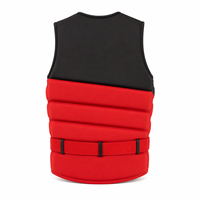 Chaleco Salvavidas Comercial para Rafting en Aguas Abiertas, 120-150N, Neopreno, PFD, Chaleco de Seguridad Ajustable para Kayak y Descenso de Cañones