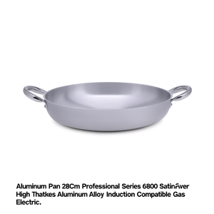 Tegame Alluminio (28cm) PROFESSIONALE SERIE 6800 Silver satinato 6808 28 - Product Image 2