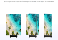 Pantalla LED Plegable para Interiores, Máquina de Publicidad con Pantalla LED, Paneles LED para Pared, Señalización Digital para Tiendas de Belleza