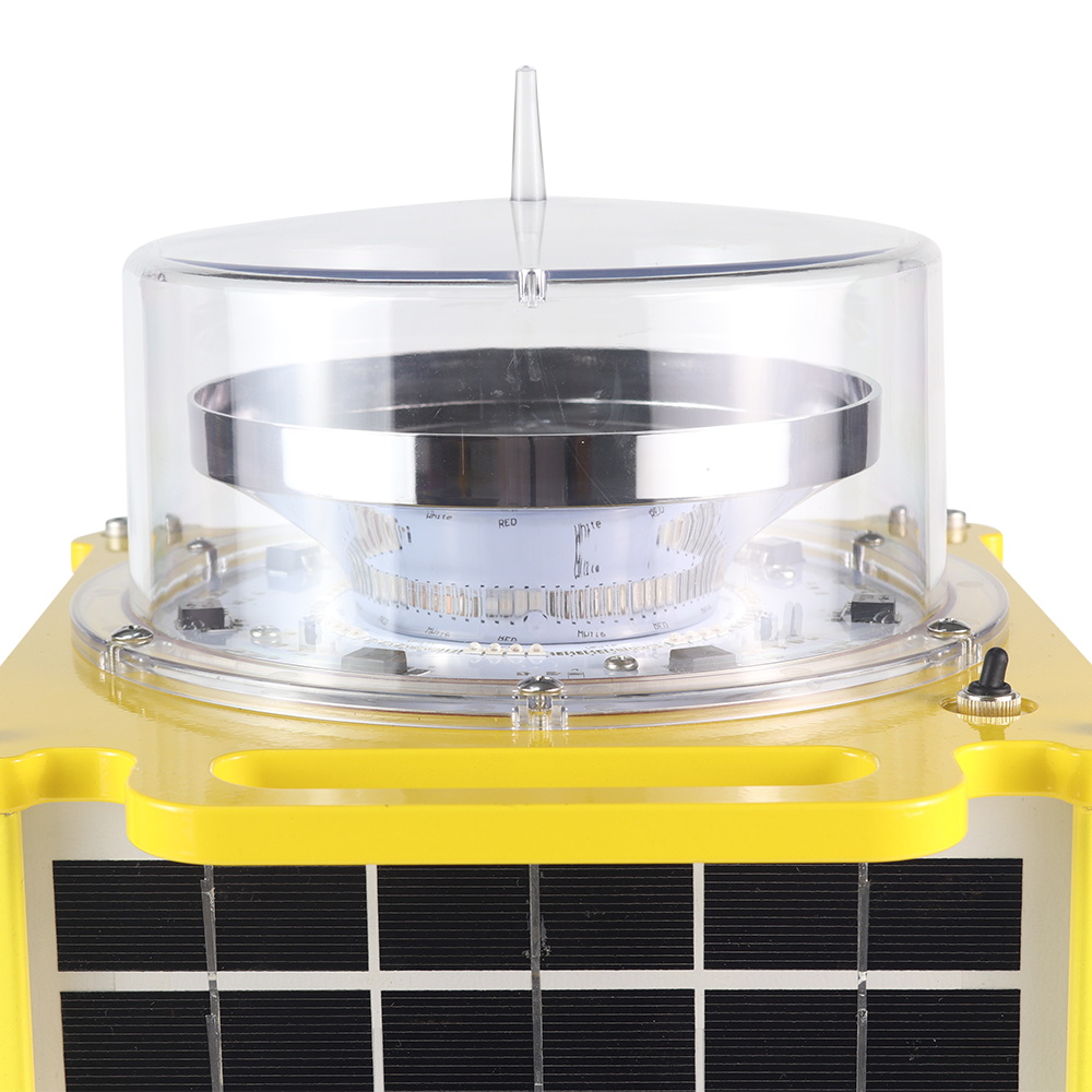 Led Obstruction Lights Convert Automatically Solar LED Medium Intensity Obstruction Light