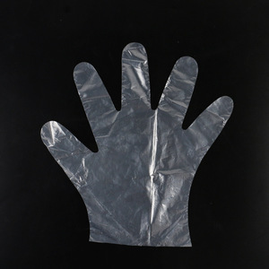 Gants de cuisine jetables de qualité alimentaire, épais, résistants à l'usure, transparents en PE, pour la beauté et l'usage domestique, vente en gros - Product Image 1