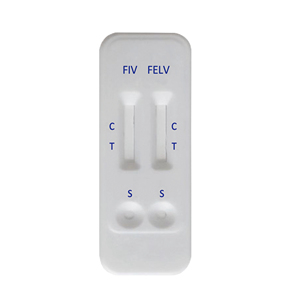 정확한 고양이 FIV FELV 질병 검사 고양이 면역 결핍 항체 및 고양이 백혈병 바이러스 항원 검사 - Product Image 3