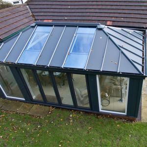 DIY تصميم مجاني سعر جيد الألومنيوم خارج حديقة الاستلقاء تحت أشعة الشمس مريحة الأمن غرفة زجاجية - Product Image 2